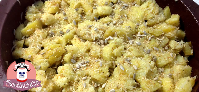 patate gratinate sesamo girasole microonde monsier cuisine moncu moulinex cuisine companion ricette cuco bimby 2