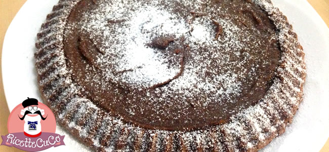 torta crostata morbida cioccolato fondente senza lievito bambini bimbi svezzamento pappe monsier cuisine moncu moulinex cuisine companion ricette cuco bimby 2