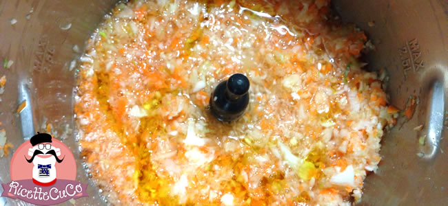vellutata finocchi carote crema light dieta svezzamento bambini moulinex cuisine companion ricette cuco