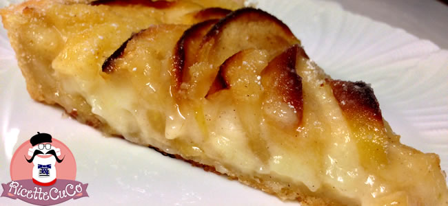 apple cake american torta di mele americana crema microonde monsier cuisine moncu moulinex cuisine companion ricette cuco bimby
