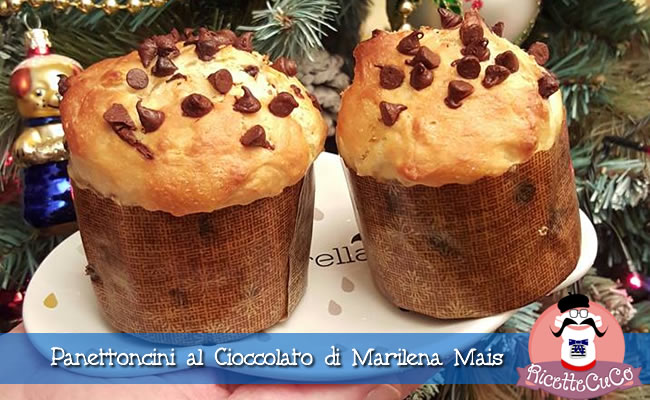 panettoncini al cioccolato marilena mais ricette natalizie dolci monsieur cuisine moncu moulinex cuisine companion ricette cuco bimby kcook kenwood