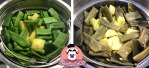 insalata patate fagiolini piattoni vapore monsieur cuisine moncu moulinex cuisine companion ricette cuco bimby