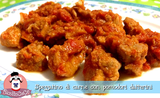 spezzatino carne pomodori datterini buccia monsieur cuisine moncu moulinex cuisine companion ricette cuco bimby
