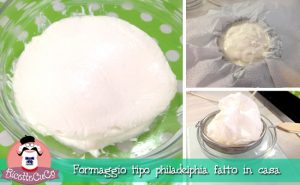 Formaggio tipo philadelphia fatto in casa monsieur cuisine moncu moulinex cuisine companion ricette cuco bimby