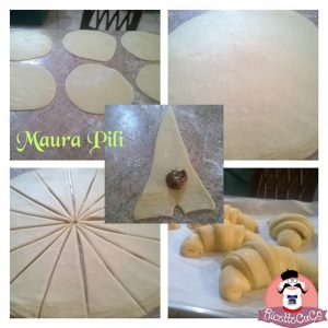 Croissant Sfogliati Maura Pili cornetti natale ricette natalizie menu secondo pesce macchina del pane ricetta mdp monsieur cuisine moncu moulinex cuisine companion ricette cuco bimby